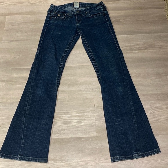 True religion low rise flared jeans - Picture 1 of 9